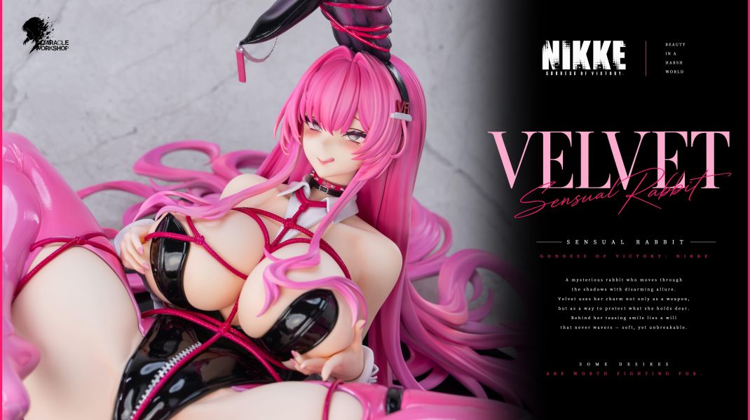 【預購】Miracle Workshop > NIKKE勝利女神：妮姬 > 1/4 VELVET 薇爾維特 Miracle Workshop,NIKKE勝利女神：妮姬,薇爾維特,GK,玩具,收藏,擺件,模型,公仔,人偶,手辦,動漫