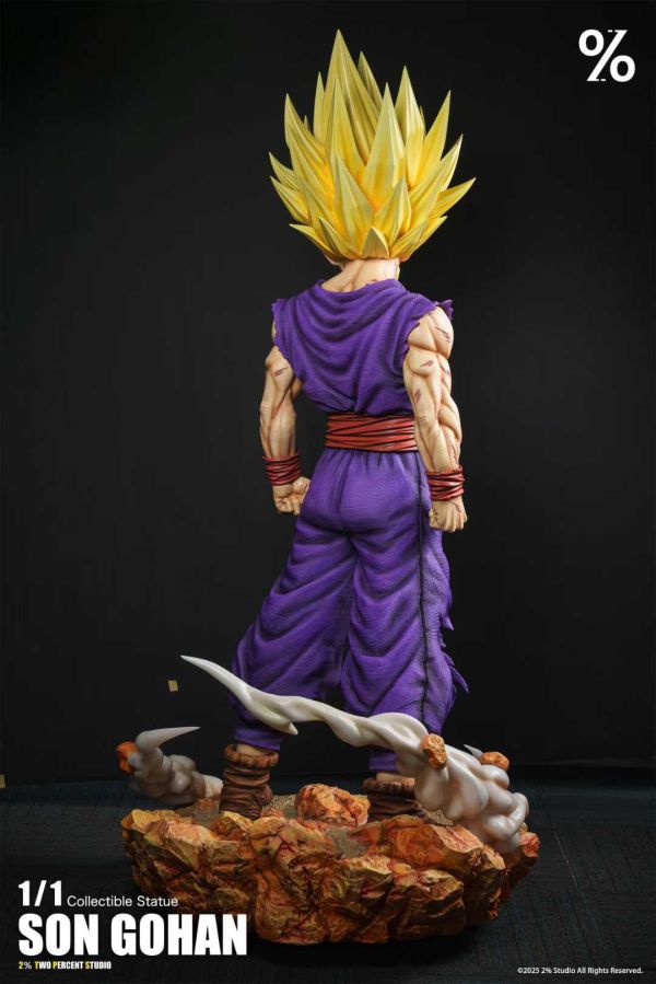 【預購】2％-Studio > 七龍珠 > 1/1 超二悟飯 七龍珠,Dragonball,超二悟飯,超級賽亞人,賽亞人,GK,玩具,模型,雕像