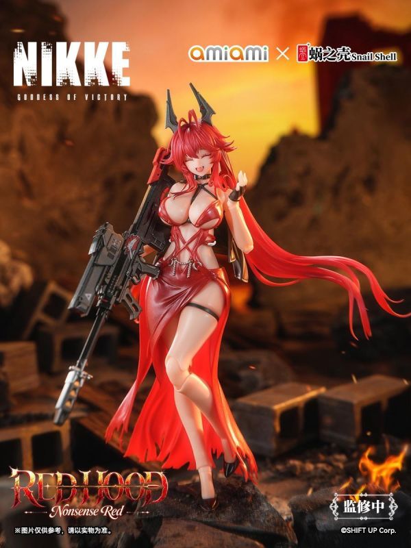 【預購】蝸之殼 > NIKKE勝利女神：妮姬 > 1/12 Red Hood 小紅帽 蝸之殼,NIKKE勝利女神：妮姬,小紅帽,GK,玩具,收藏,擺件,模型,公仔,人偶,手辦,動漫