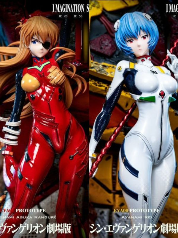 【預購】Imagination(YY)  > EVA新世紀福音戰士 > 1/6 明日香 & 綾波零 EVA新世紀福音戰士,明日香,綾波零,GK,玩具,模型,雕像,共鳴