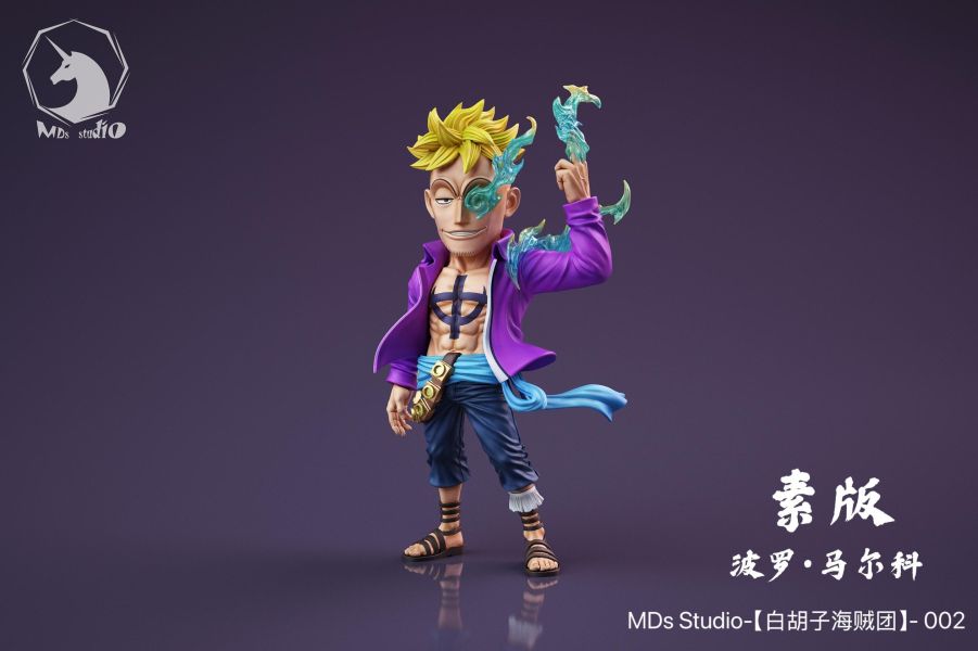 【預購】MDS-Studio > 海賊王 > 白鬍子海賊團002 馬爾科 (雙版本) WoYo-Studio,Model Power-Studio,BLEACH死神,井上織姬,GK,玩具,收藏,擺件,模型,公仔,人偶,手辦,動漫