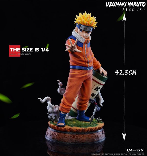 【預購】第七班工作室 > 火影忍者 > 1/4&1/6 翡翠系列 下忍 漩渦鳴人 (雙比例) 火影忍者,漩渦鳴人,GK,玩具,模型,雕像,共鳴