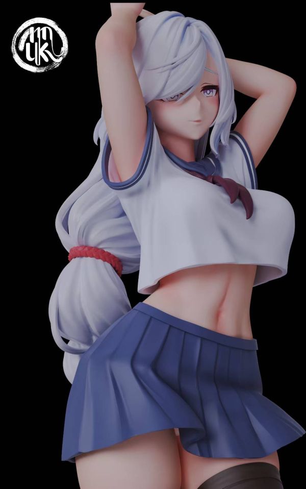 【預購】MoKu Studio > 原神 > 1/6 JK系列 申鶴 (雙版本) 原神,申鶴,GK,玩具,模型,雕像,共鳴