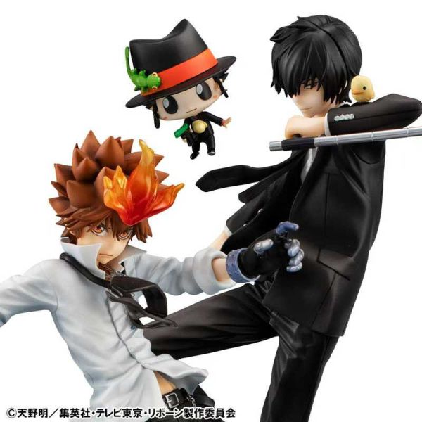 【預購】MegaHouse > 家庭教師HITMAN REBORN! > 澤田綱吉&雲雀恭彌套裝 再版 家庭教師,澤田綱吉,雲雀恭彌,GK,玩具,模型,雕像,共鳴
