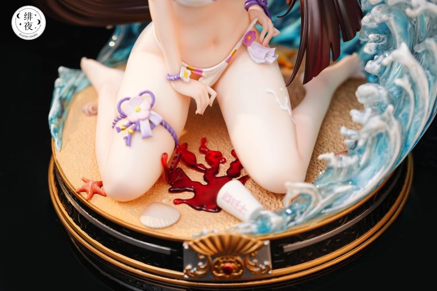 【預購】Scartlet緋夜 > 蔚藍檔案 > 1/6 小狐貍狐坂若藻 (多版本) Scartlet緋夜,蔚藍檔案,狐坂若藻,GK,玩具,收藏,擺件,模型,公仔,人偶,手辦,動漫
