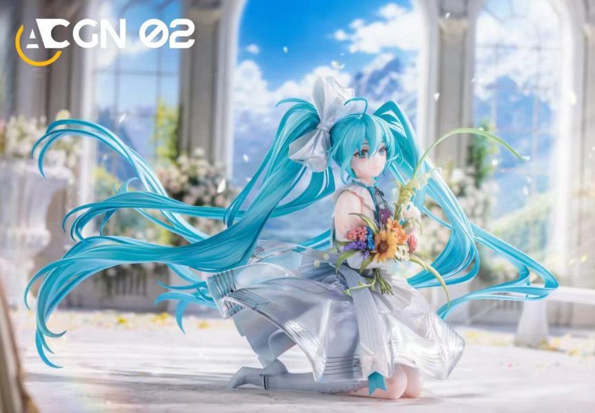 【預購】ACGN 02 > 初音未來 > 1/7 初音未來生日祭 Absurd Studio離譜工作室,躲在超市後門吸煙的兩人,山田小姐,GK,玩具,收藏,擺件,模型,公仔,人偶,手辦,動漫