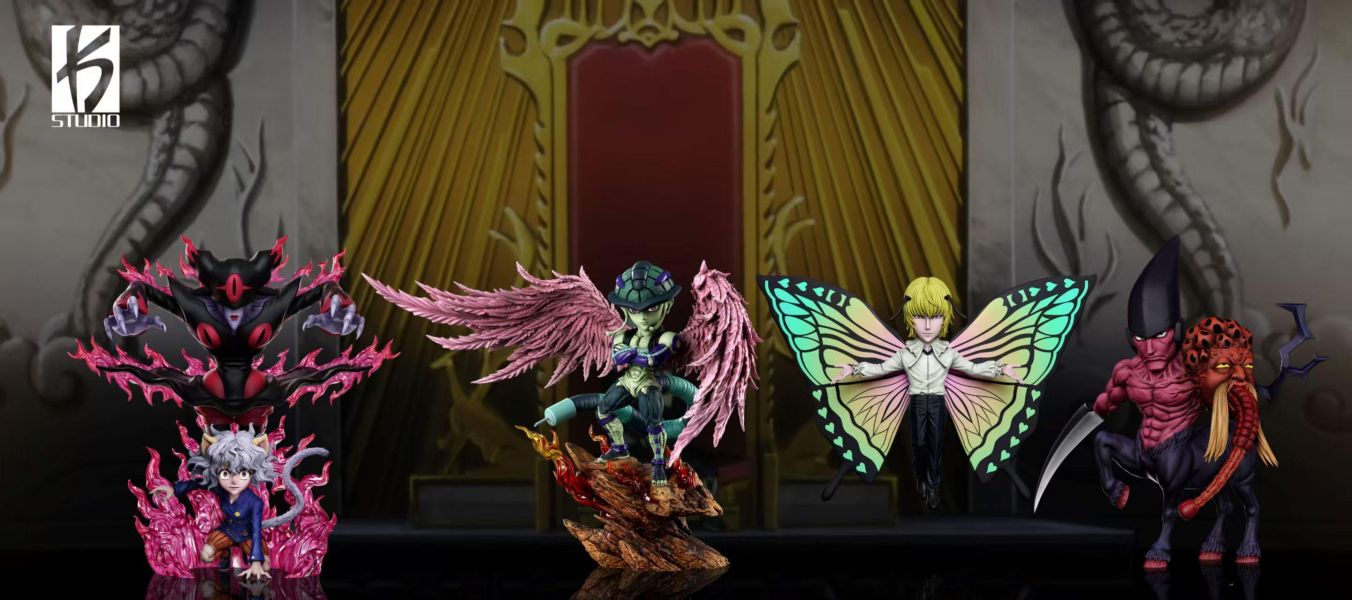 【預購】KS-Studio > HUNTER×HUNTER全職獵人 > 第五十二彈 黑子舞想 尼飛比特 神隱,宮崎駿,坊寶寶的劃行小隊,GK,玩具,收藏,擺件,模型,公仔,人偶,手辦,動漫