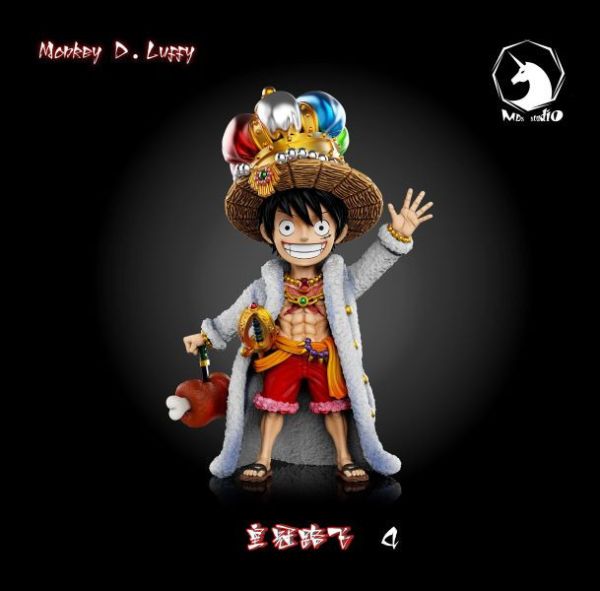 【預購】MDS-Studio > 海賊王 > WCF 全形態系列第二彈 皇冠魯夫 (多版本) 海賊王,魯夫,GK,玩具,模型,雕像,共鳴