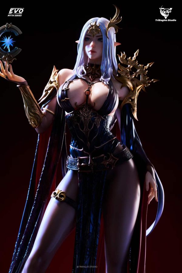 【售罄-代購/追加服務請洽客服】《正版授權》TriEagles(TES) > 原創 > 1/4 Myth Series系列第二彈 星曜暗天使-艾拉 (雙版本) 梟工作室,七龍珠,特南克斯,GK,玩具,收藏,擺件,模型,公仔,人偶,手辦,動漫