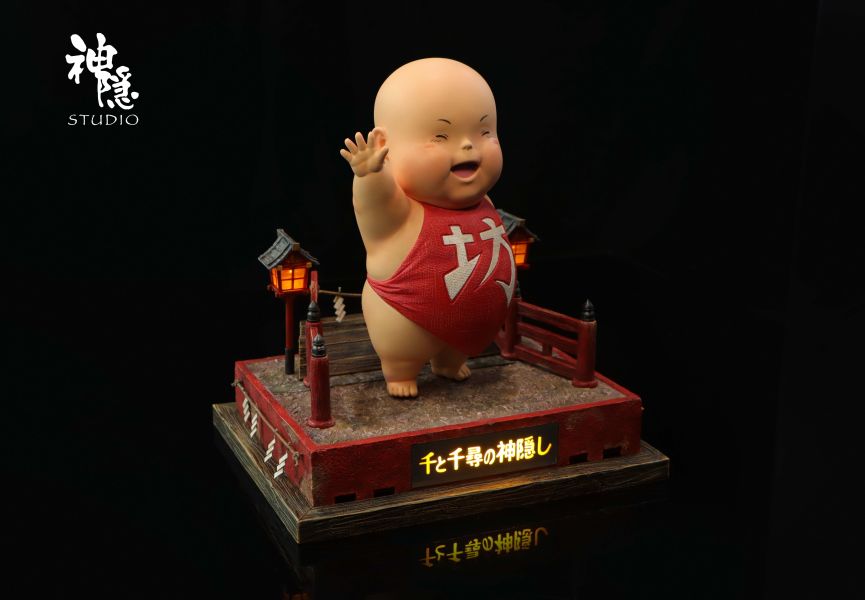 【預購】神隱工作室 > 宮崎駿 > 神隱少女 遇見系列 揮手的坊寶寶 Alice21,異度神劍,柔光欲焰,GK,玩具,收藏,擺件,模型,公仔,人偶,手辦,動漫
