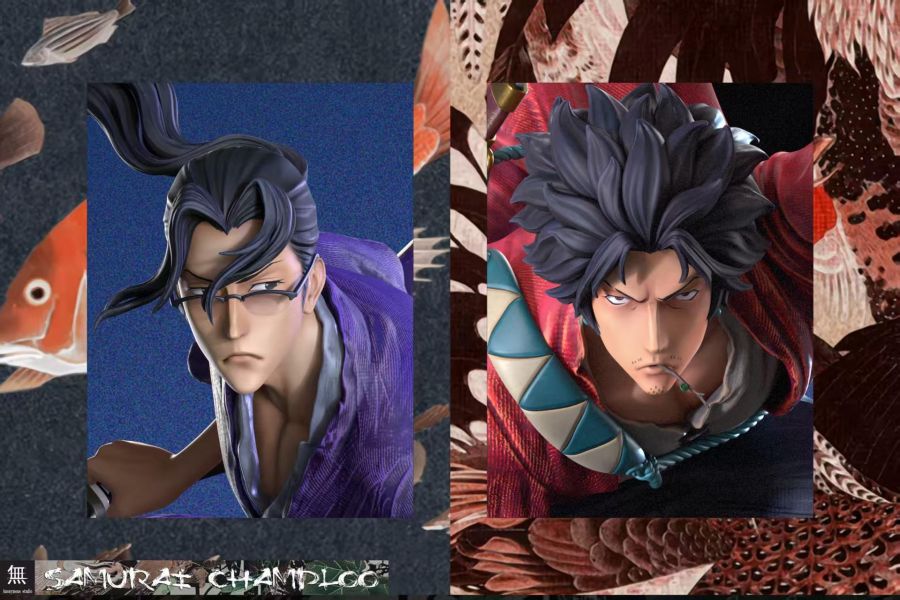 【預購】Anonymous無名 > 混沌武士 > 1/4 無幻 & 仁 狂風工作室,寫意,海賊王,白胡子,GK,玩具,收藏,擺件,模型,公仔,人偶,手辦,動漫