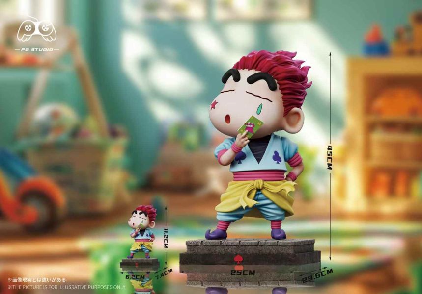 【預購】PG-Studio > HUNTER×HUNTER全職獵人 & 蠟筆小新 西索小新(雙比例) 海賊王,航海王,onepiece,鬼氣九刀流索隆,索隆,GK,玩具,模型,雕像,共鳴