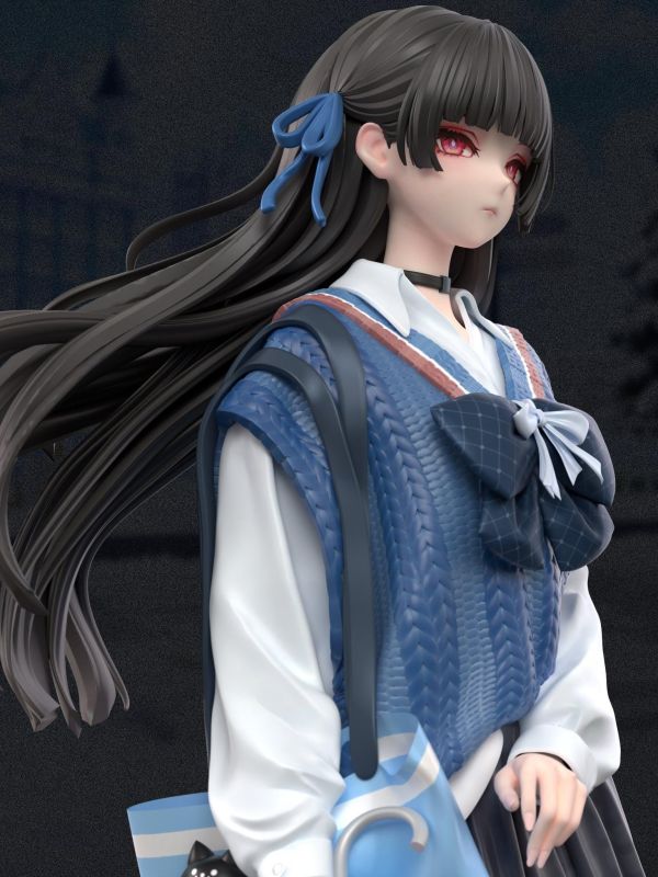 【預購】千本櫻工造 > 鳴潮 > 1/6 便利店的千咲同學 千本櫻工造,鳴潮,千咲,GK,玩具,收藏,擺件,模型,公仔,人偶,手辦,動漫