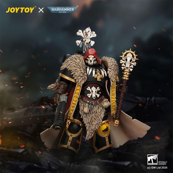 【預購】JOYTOY > 戰鎚40K > 1/18 太空野狼 狼牧師 JOYTOY,戰鎚40K,太空野狼,狼牧師,GK,玩具,收藏,擺件,模型,公仔,人偶,手辦,動漫