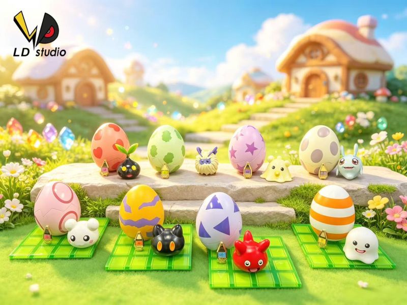 【預購】LD-Studio > 數碼寶貝 > 1比例系列第五至八彈 黑球獸 & 浮遊獸 & 布尼獸 & 雪球獸 LD-Studio,數碼寶貝,GK,玩具,收藏,擺件,模型,公仔,人偶,手辦,動漫