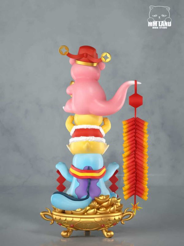 【預購】MMLAND喵喵島 > 寶可夢 > 呆王集合迎新春 MMLAND喵喵島,寶可夢,GK,玩具,收藏,擺件,模型,公仔,人偶,手辦,動漫