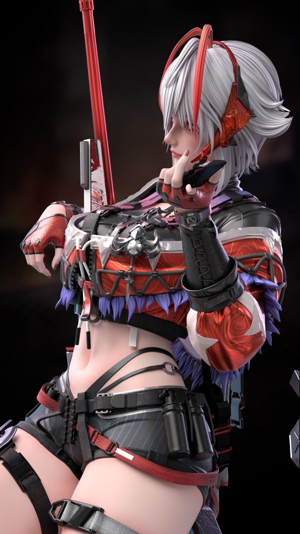 【預購】倒影工作室 & 迷因工作室 > 三角洲行動 & 明日方舟 > 1/4 維什戴爾 駭爪 倒影工作室,迷因工作室,三角洲行動,明日方舟,維什戴爾,駭爪,GK,玩具,收藏,擺件,模型,公仔,人偶,手辦,動漫