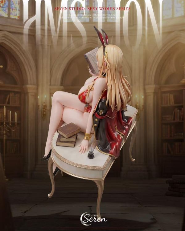 【預購】Seren-Studio > 碧藍航線 > 1/6 兔女郎金獅 (雙版本) Seren-Studio,碧藍航線,金獅,GK,玩具,收藏,擺件,模型,公仔,人偶,手辦,動漫