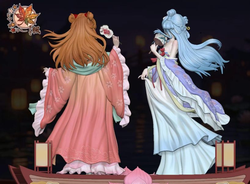 【預購】楓葉社 > EVA新世紀福音戰士 > 1/6 明日香&綾波零 楓葉社,EVA新世紀福音戰士,明日香,綾波零,GK,玩具,收藏,擺件,模型,公仔,人偶,手辦,動漫