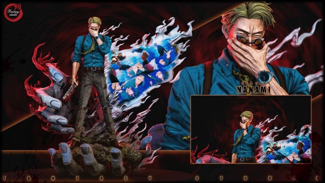 【海外現貨】 Fantasy幻想屋 > 咒術迴戰 > 澀谷事變 彌留之際閃回 娜娜明 七海建人 NIKKE勝利女神妮姬,小紅帽,荒誕紅,Hobbysakura,手機遊戲,手遊,GK,玩具,模型,