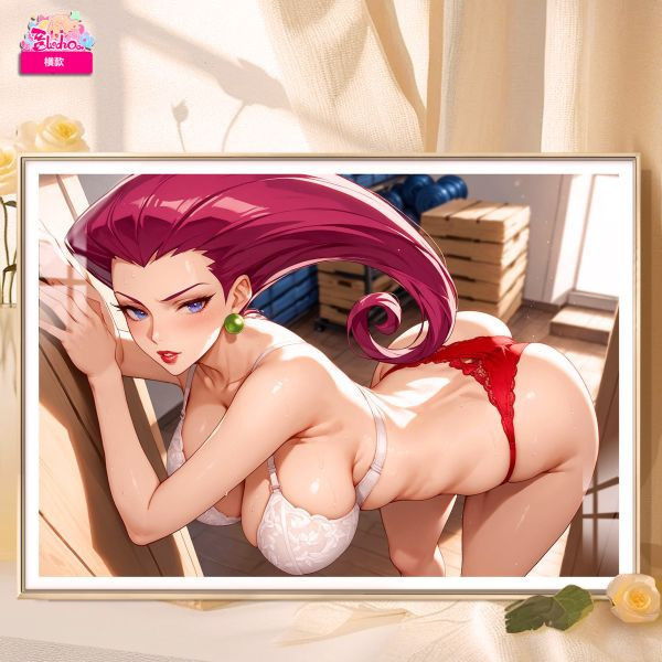 【預購】阿喵畫社>寶可夢>火箭隊武藏 裝飾掛畫 鬼滅之刃,炎柱,九柱,上弦,下弦,GK,玩具,模型,雕像,共鳴