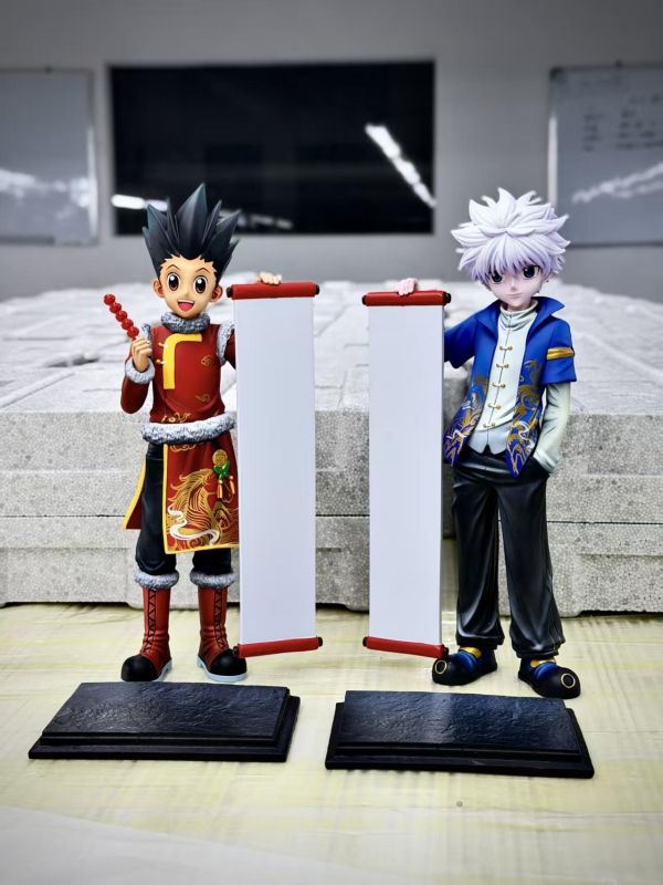 【預購】Zoldyck > HUNTER×HUNTER全職獵人 > 新春奇犽小傑 (雙版本) Zoldyck,HUNTER×HUNTER全職獵人,奇犽,小傑,GK,玩具,收藏,擺件,模型,公仔,人偶,手辦,動漫