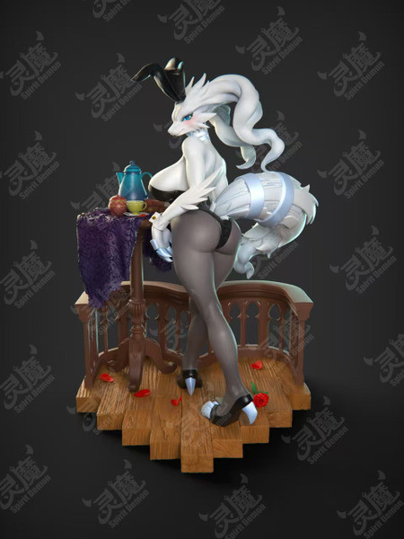 【預購】靈魔工作室>寶可夢>1/6 福瑞系列 白龍萊希拉姆 怪博士與機器娃娃,阿拉蕾,GK,玩具,模型,雕像,擺飾,收藏,共鳴