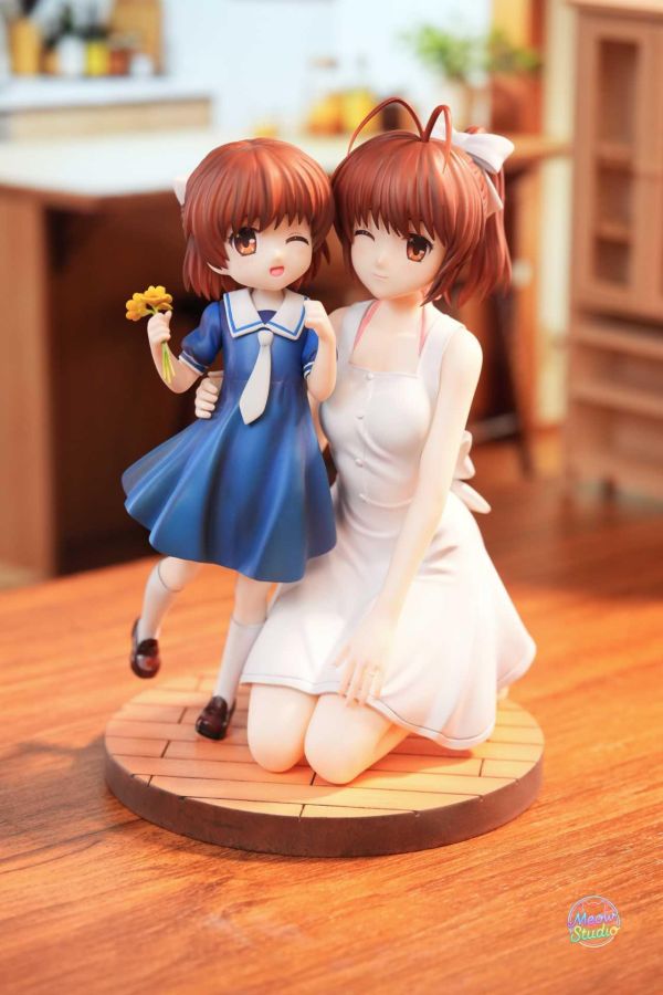【預購】喵嗚工作室 > CLANNAD > 圓夢母女 岡崎汐 & 古河渚 喵嗚工作室,CLANNAD,岡崎汐,古河渚,GK,玩具,收藏,擺件,模型,公仔,人偶,手辦,動漫