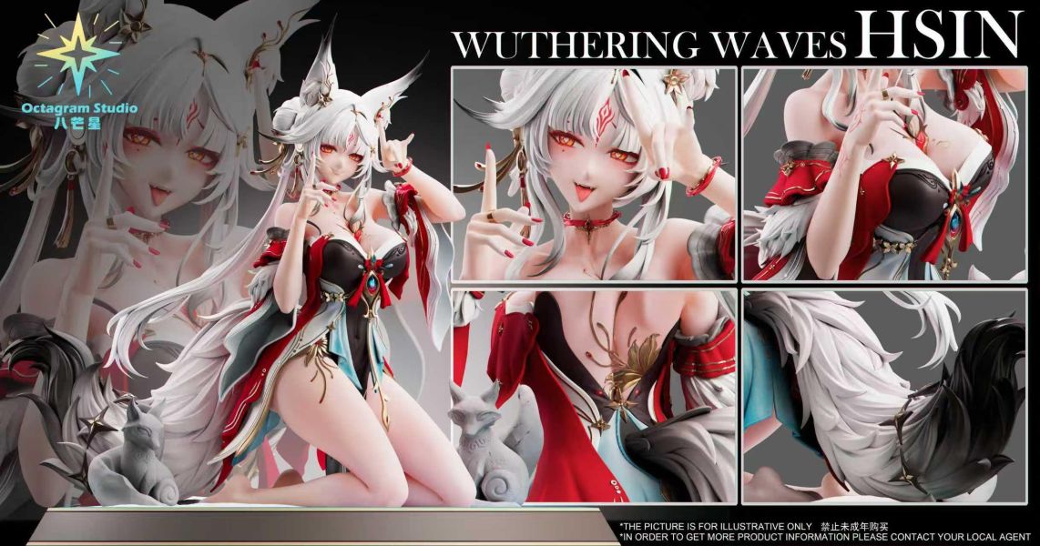 【預購】Octagrami-Studio > 鳴潮 > 1/6 心月狐(多版本) 星火工坊,鳴潮,心月狐,GK,玩具,收藏,擺件,模型,公仔,人偶,手辦,動漫