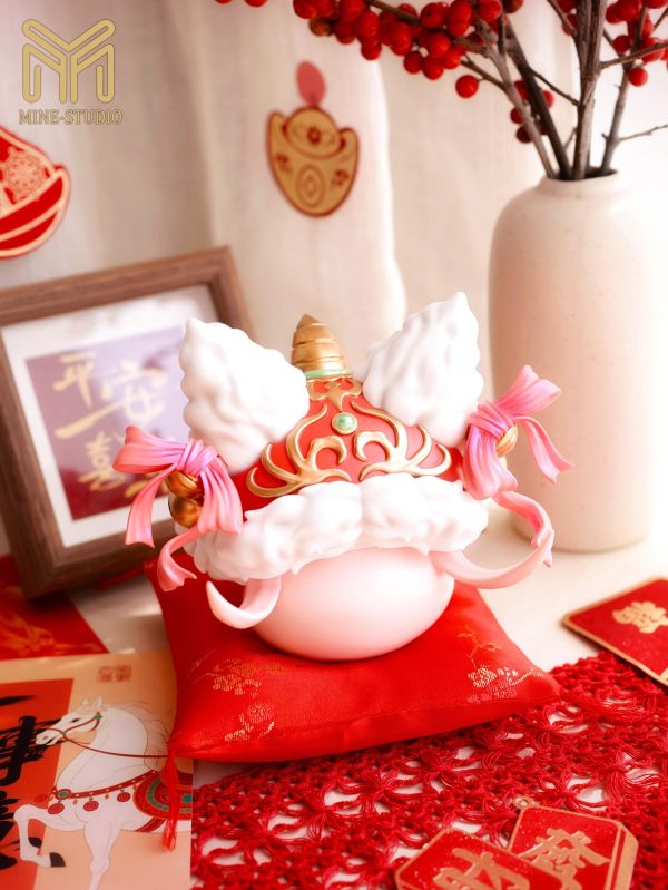 【預購】MINE圖鑒補全工作室 > 數碼寶貝 > 新春款系列 喵喵獸&滾球 Héroe Collectibles,Firework,我的英雄學院,兔子英雄,米爾科,GK,玩具,收藏,擺件,模型,公仔,人偶,手辦,動漫