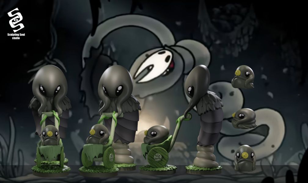 【預購】Sculpting Soul塑魂 > 空洞騎士 > 畸咒子嗣 Sculpting Soul塑魂,空洞騎士,畸咒子嗣,GK,玩具,收藏,擺件,模型,公仔,人偶,手辦,動漫