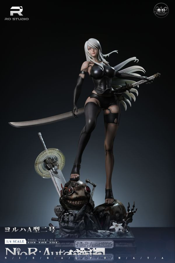 【預購】RO-Studio > 尼爾自動人形 > 1/4 A002 寄葉A型二號 A2 尼爾自動人形,A2,GK,玩具,模型,雕像,共鳴