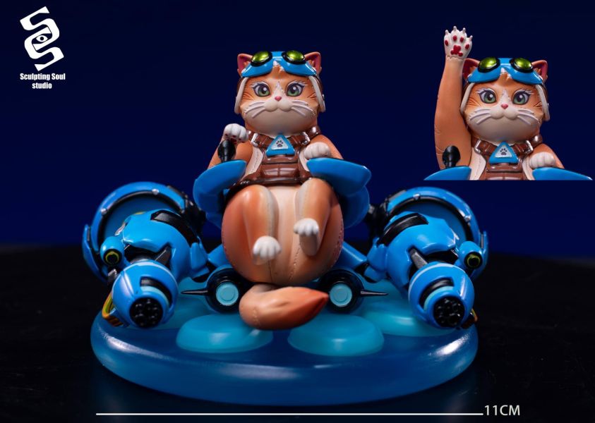 【預購】Sculpting Soul塑魂 > 鬥陣特攻 > 火箭貓 Sculpting Soul塑魂,鬥陣特攻,火箭貓,GK,玩具,收藏,擺件,模型,公仔,人偶,手辦,動漫