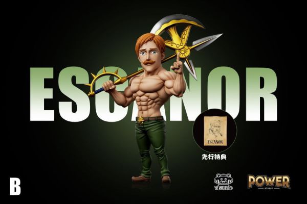 【預購】Yz & Power-Studio > 七大罪 > 日漫全明星系列第11彈 傲慢之罪 艾斯卡諾 (雙版本) Yz,Power-Studio,七大罪,傲慢之罪,艾斯卡諾,GK,玩具,收藏,擺件,模型,公仔,人偶,手辦,動漫