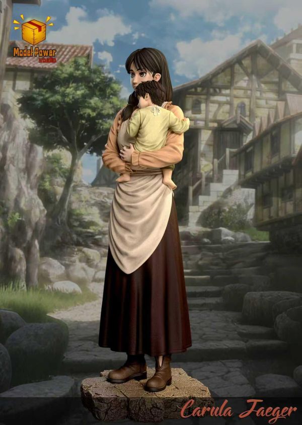 【預購】 Model Power-Studio > 進擊的巨人 > 卡露拉·耶格爾&艾倫·耶格爾 GC-Studio,Fate,遠坂凜,GK,玩具,收藏,擺件,模型,公仔,人偶,手辦,動漫