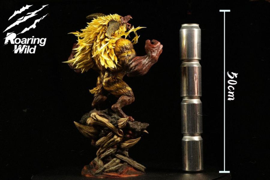 【預購】Roaring Wild>魔物獵人>金獅子拉加恩 怪博士與機器娃娃,阿拉蕾,GK,玩具,模型,雕像,擺飾,收藏,共鳴