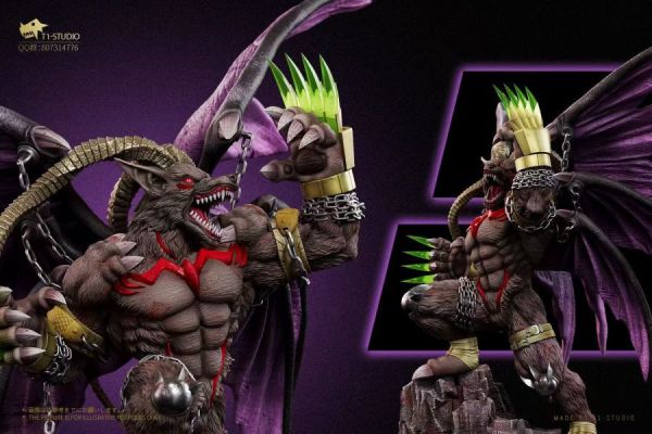 【預購】T1-Studio > 數碼寶貝 > 七大之魔王 憤怒形態 懶惰之罪 貝爾菲獸 數碼寶貝,貝爾菲獸,GK,玩具,模型,雕像,共鳴