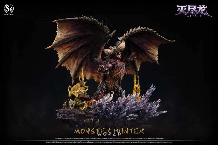 【預購】S6工作室 > 魔物獵人 > 滅盡龍+金獅子 S6工作室,魔物獵人,滅盡龍,金獅子,GK,玩具,收藏,擺件,模型,公仔,人偶,手辦,動漫