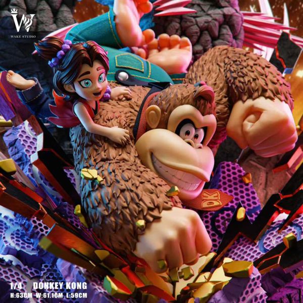 【預購】Wake-Studio > 任天堂 > 1/4 咚奇剛蕉力全開 Wake-Studio,任天堂,咚奇剛蕉力全開,GK,玩具,收藏,擺件,模型,公仔,人偶,手辦,動漫