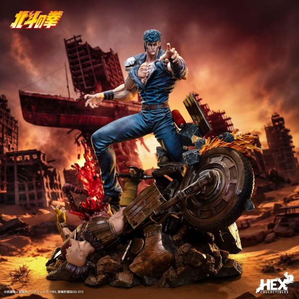 【預購】HEX Collectibles > 北斗神拳 > 1/6 拳四郎 ANIKINGDOM,集美殿堂,海賊王,索隆,燼,GK,玩具,收藏,擺件,模型,公仔,人偶,手辦,動漫
