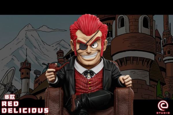 【預購】C-Studio > 七龍珠 > 紅緞帶軍團 瑞特統帥 (雙版本) C-Studio,七龍珠,瑞特,GK,玩具,收藏,擺件,模型,公仔,人偶,手辦,動漫