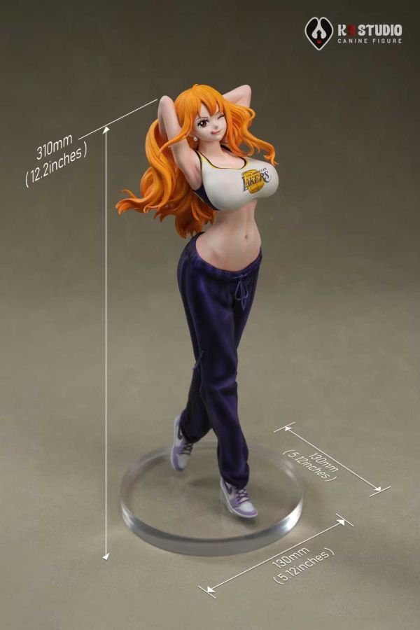 【預購】K9-Studio > 海賊王 > 1/6 草帽籃球隊 娜美 海賊王,娜美,GK,玩具,模型,雕像,共鳴