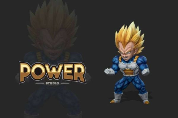 【售罄-代購/追加服務請洽客服】Power-Studio>七龍珠>肌肉貝吉塔 怪博士與機器娃娃,阿拉蕾,GK,玩具,模型,雕像,擺飾,收藏,共鳴