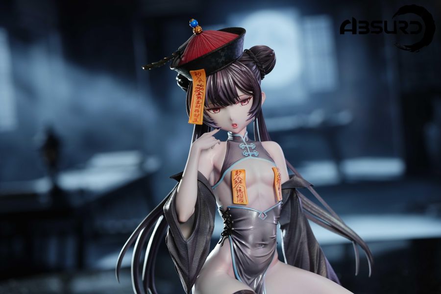 【預購】Absurd Studio離譜工作室 > 蔚藍檔案 > 1/4 桌擺系列 僵屍娘龍華妃咲(雙版本) ACGN 02,蔚藍檔案,龍華妃咲,GK,玩具,收藏,擺件,模型,公仔,人偶,手辦,動漫