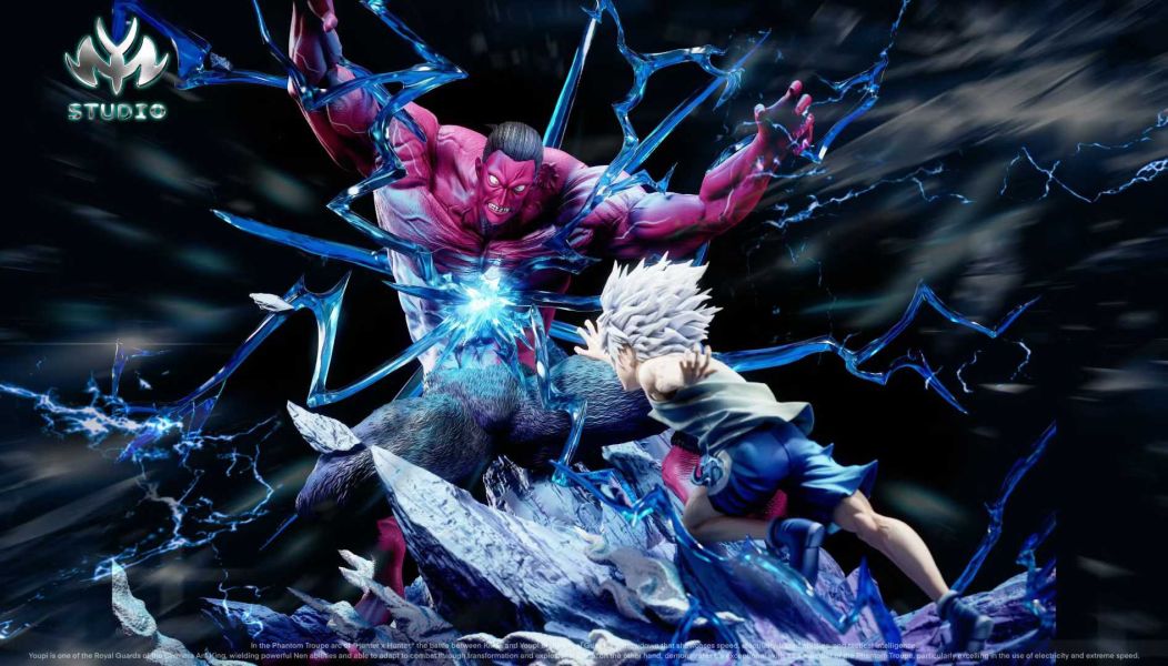 【預購】MY-Studio > HUNTER×HUNTER全職獵人 > 1/6 奇犽vs孟徒徒尤比 MY-Studio,HUNTER×HUNTER全職獵人,奇犽,孟徒徒尤比,GK,玩具,收藏,擺件,模型,公仔,人偶,手辦,動漫