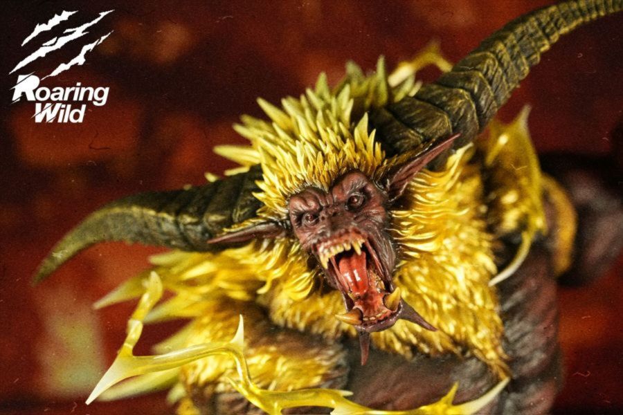 【預購】Roaring Wild>魔物獵人>金獅子拉加恩 怪博士與機器娃娃,阿拉蕾,GK,玩具,模型,雕像,擺飾,收藏,共鳴