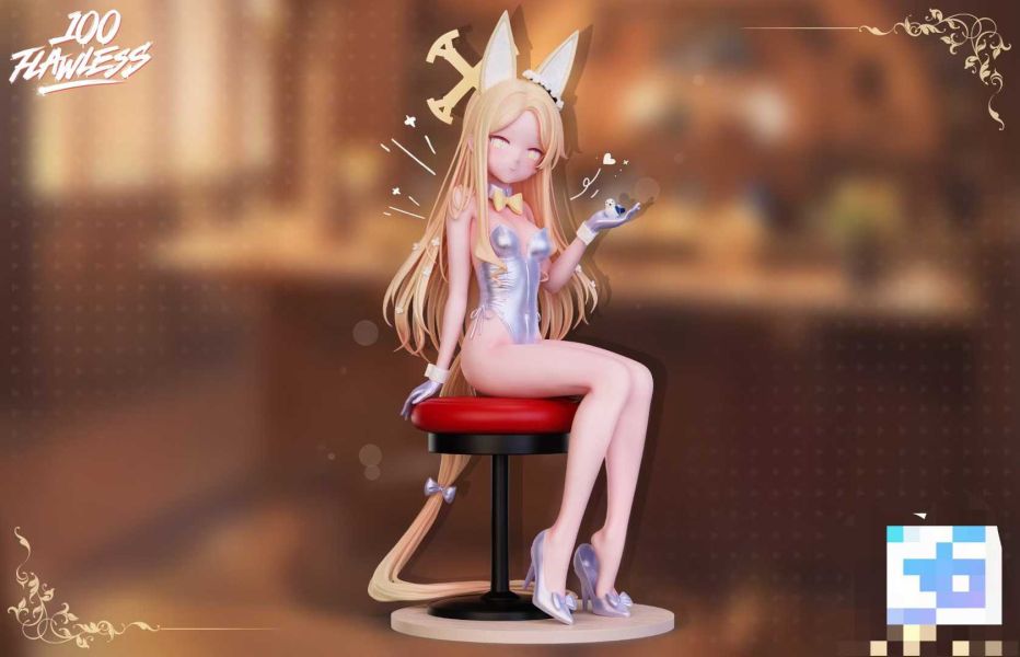 【預購】FLawless-Studio > 蔚藍檔案 > 1/6 吧台兔女郎 百合園聖亞 (雙版本) 蔚藍檔案,百合園聖亞,GK,玩具,模型,雕像,共鳴
