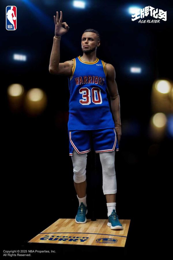 【預購】AcePlayer王牌化身 > NBA > 1/6 史蒂芬·柯瑞 (雙版本) NBA,史蒂芬·柯瑞,GK,玩具,模型,雕像,共鳴