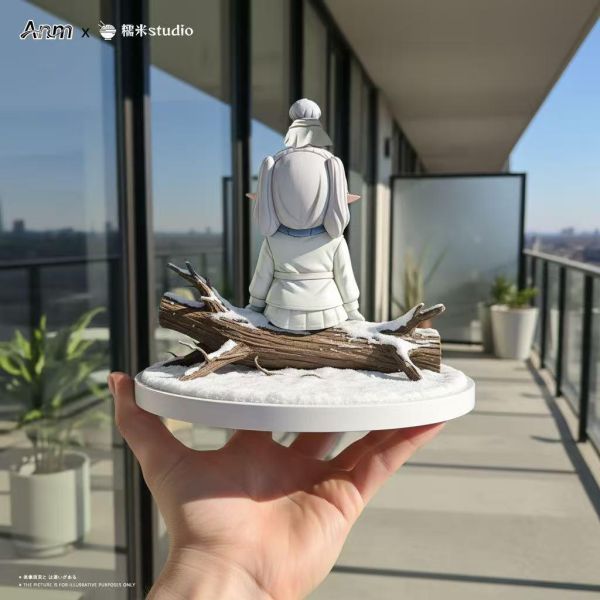 【預購】Anm-Studio & 糯米工作室 > 葬送的芙莉蓮 > 雪地芙莉蓮 Anm-Studio,糯米工作室,葬送的芙莉蓮,GK,玩具,收藏,擺件,模型,公仔,人偶,手辦,動漫