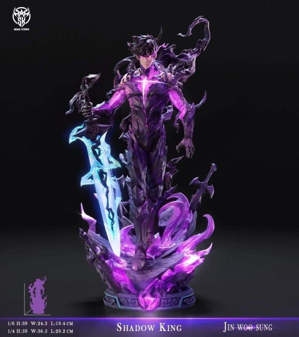 【在台現貨】Mask-Studio>我獨自升級>1/6 & 1/4 暗影君王 程肖宇 我獨自升級,暗影君王,程肖宇,GK,玩具,模型,雕像,擺飾,收藏,共鳴